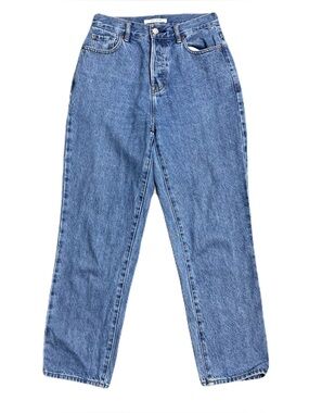 Pacsun High Rise Straight Medium Wash Jeans Women's 25 90's